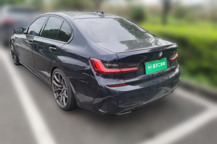 Used BMW 3 Series 2022 330i M Sport Night Edition Rear Left 45 Deg