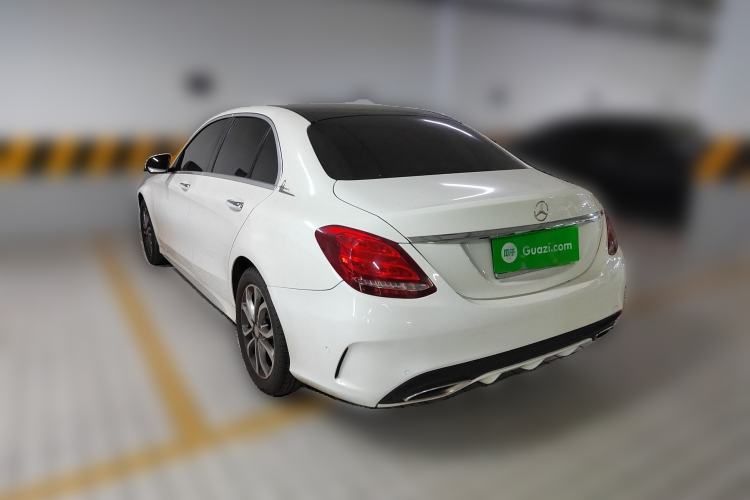 Used Mercedes-Benz C-Class 2015 Restyled C 180 L Sport Edition Rear Left 45 Deg