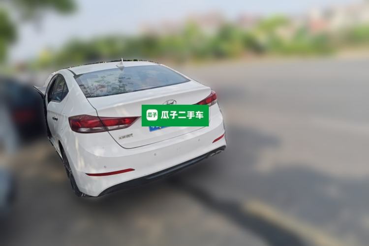 Used Hyundai Elantra (6th Generation / Lingdong) 2018 1.4T Dual-Clutch Xuan Dong · Dynamic Edition Rear Left 45 Deg