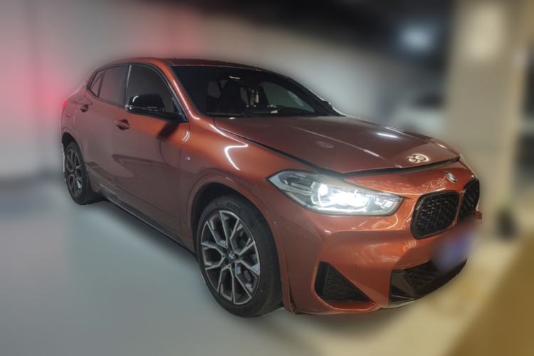 Used BMW X2 2022 sDrive25i Midnight Edition Front Right 45 Deg