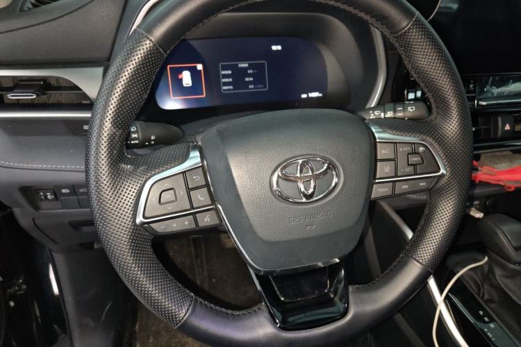 Used Toyota Highlander 2024 2.5L Smart Electric Hybrid Dual-Motor Two-Wheel-Drive Elite Edition 5 Seats Steering Wheel