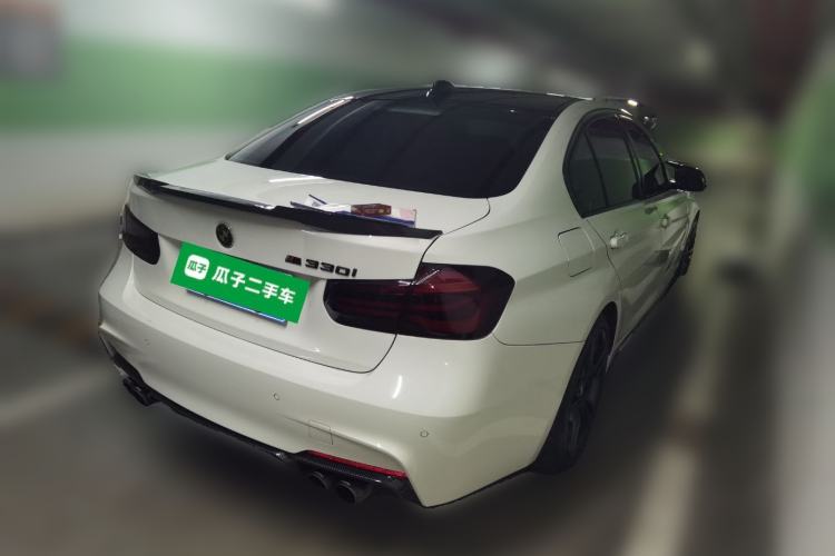 Used BMW 3 Series 2019 320i M Sport Night Edition Rear Right 45 Deg