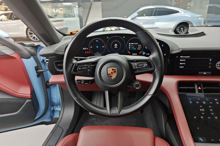 Used Porsche Taycan 2022-Year Updated Taycan Steering Wheel