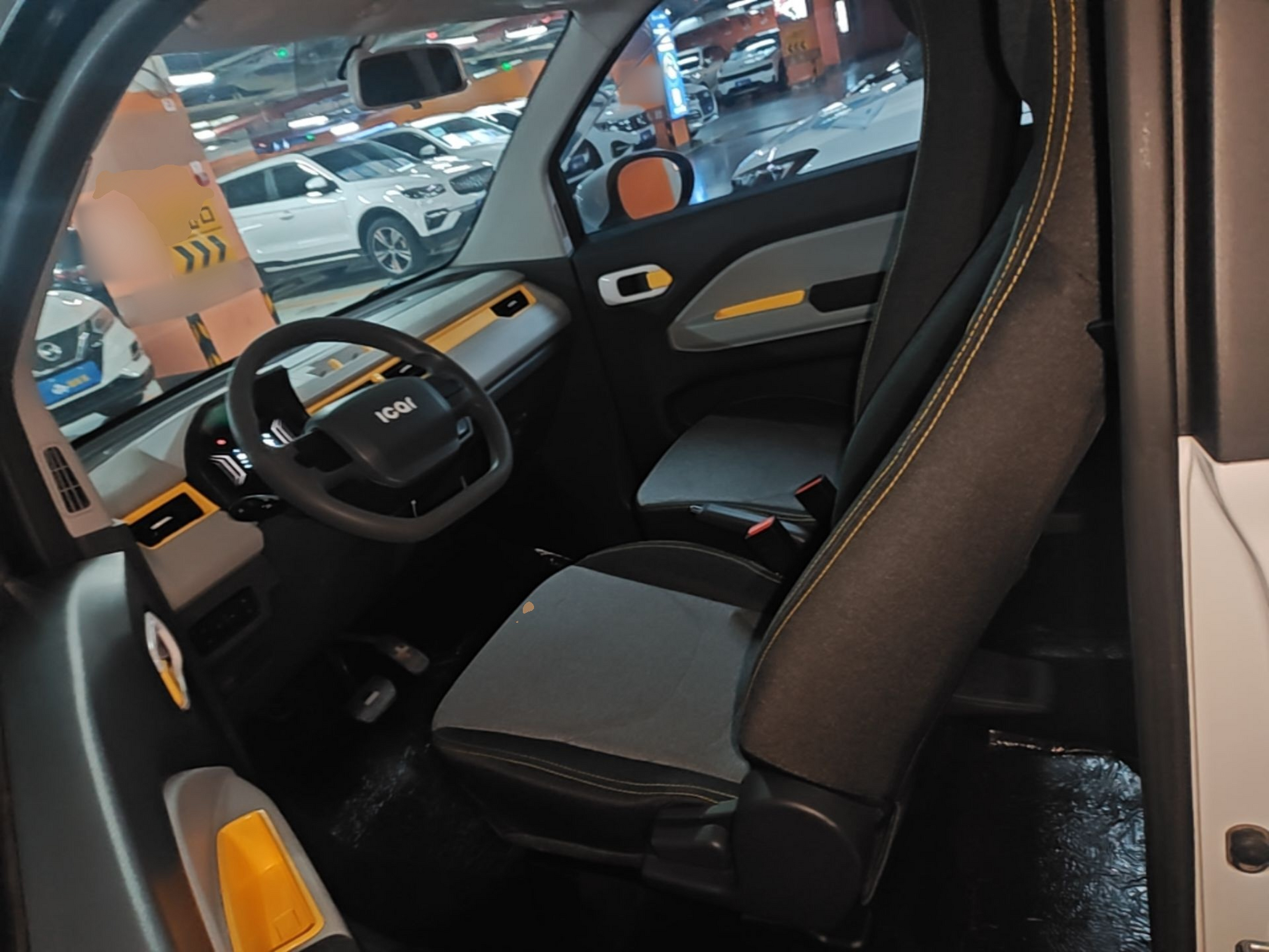 Avant de la voiture