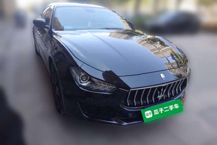 Used Maserati Ghibli 2019 3.0T Diamond Black Global Limited Edition China VI Standard Front Right 45 Deg