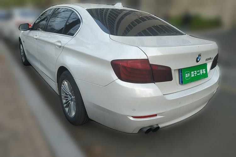 Used BMW 5 Series 2014 525Li Leading Model Rear Left 45 Deg