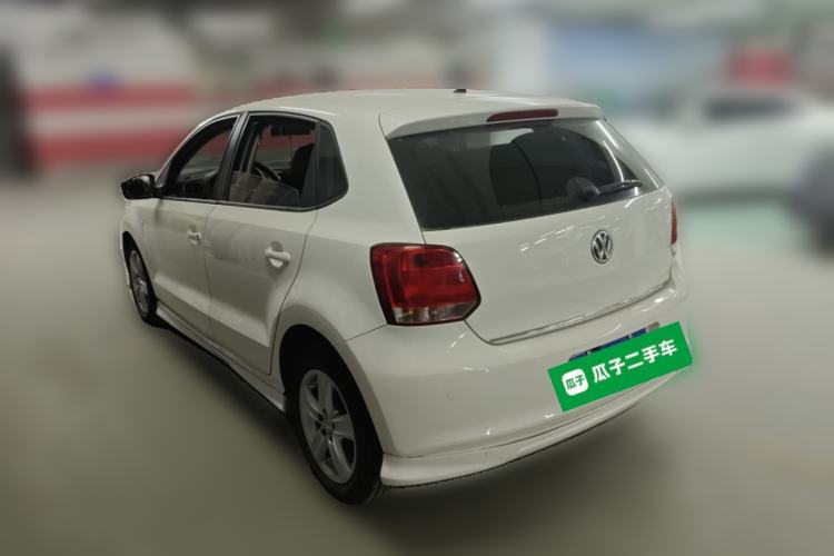 Used Volkswagen Polo 2011 1.6L Automatic ZhiShang Version Rear Left 45 Deg