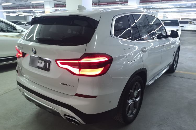 Used BMW X3 2020 xDrive28i Luxury Package Rear Right 45 Deg