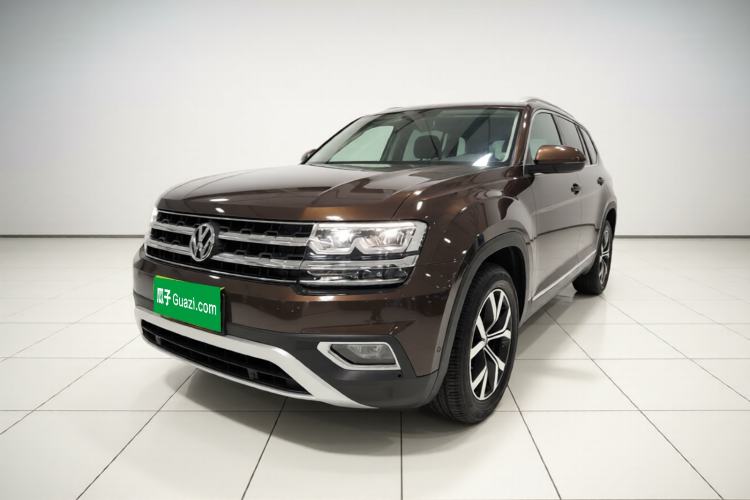 Used Volkswagen Teramont 2017 380TSI Four-Wheel Drive Luxury Edition Front Left 45 Deg