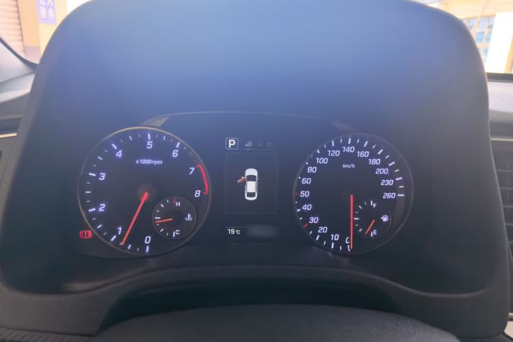 Used Hyundai Elantra (6th Generation / Lingdong) 2018 1.4T Dual-Clutch Xuan Dong · Dynamic Edition Instrument Cluster