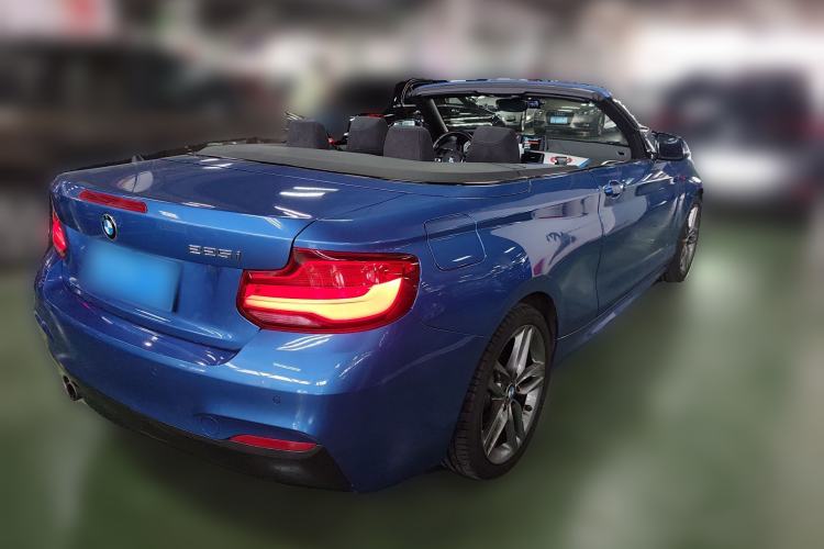 Used BMW 2 Series 2018 225i Convertible Coupe M Sport Edition Rear Right 45 Deg