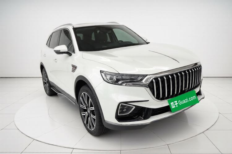 Used Hongqi HS5 2022 Facelifted Version 2.0T Smart Connect Flagship All-Wheel-Drive Edition Front Right 45 Deg
