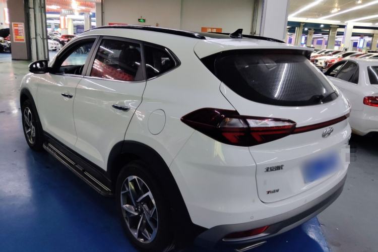 Used Hyundai Tucson 2020 280TGDi Two-Wheel-Drive GLS Fashion Edition China VI Standard Rear Left 45 Deg
