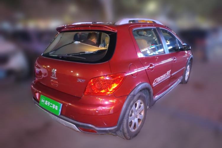 Used Peugeot 307 2012 1.6L Manual CROSS Rear Right 45 Deg