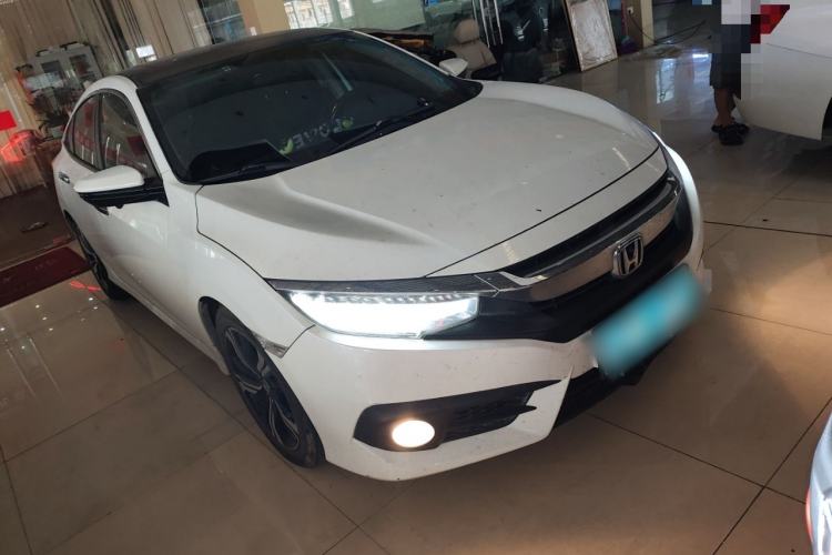 Used Honda Civic 2016 220TURBO CVT Prestige Edition Front Right 45 Deg