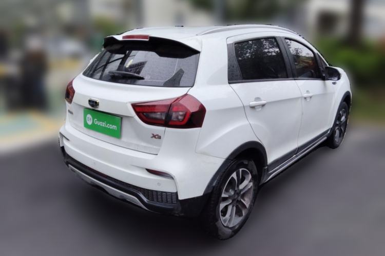 Used Geely Auto Vision X3 2019 Upgraded Model 1.5L Manual Elite Version Rear Right 45 Deg
