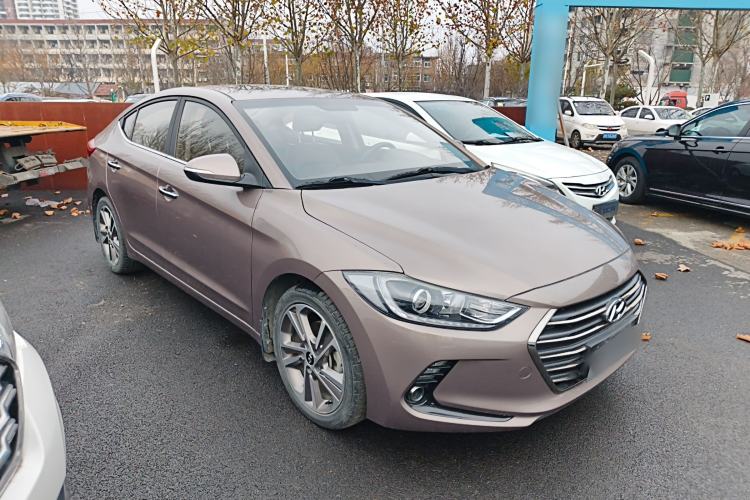 Used Hyundai Elantra (6th Generation / Lingdong) 2016 1.6L Automatic ZhiXuan – Elite Version Front Right 45 Deg