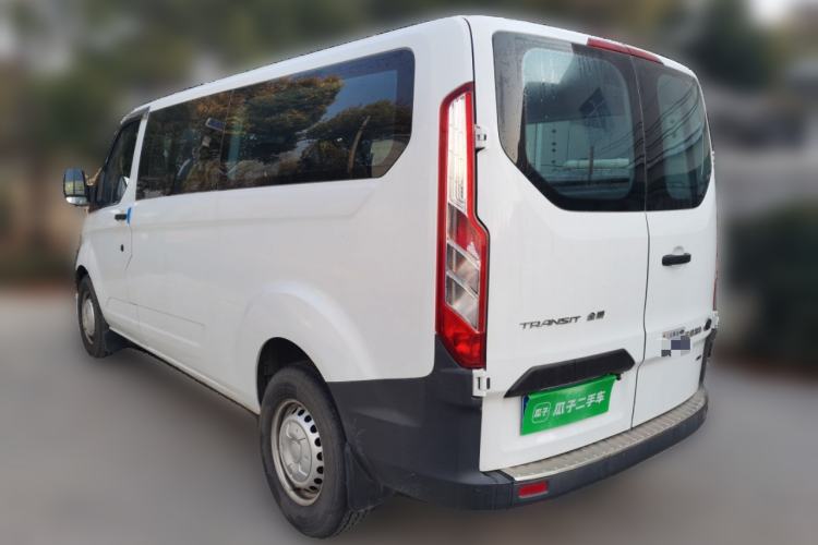 Used Ford Transit 2020 2.0T Diesel Multi-Function Commercial Vehicle Mid-Axle Low-Roof Lift-Up Tailgate China VI Standard