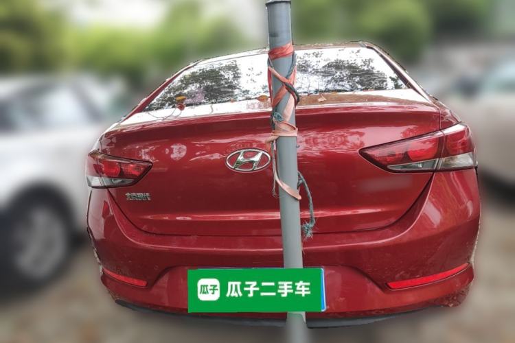 Used Hyundai Verna (new generation) 2016 1.4L Manual Cool Edition GLS Rear