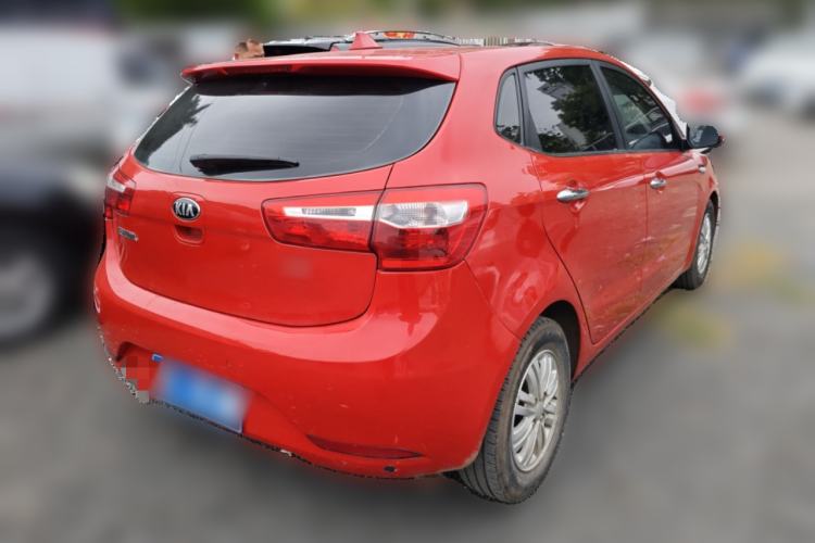 Used Kia K2 2012 Hatchback 1.4L Automatic Cool Edition Rear Right 45 Deg