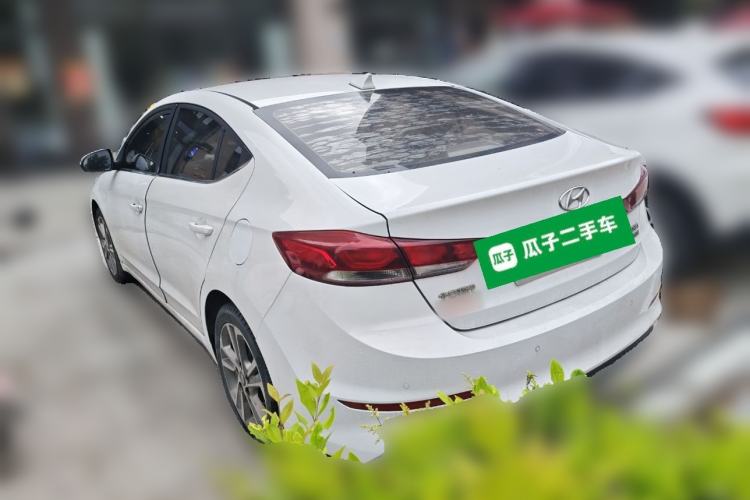 Used Hyundai Elantra (6th Generation / Lingdong) 2016 1.6L Automatic ZhiXuan – Elite Version Rear Left 45 Deg