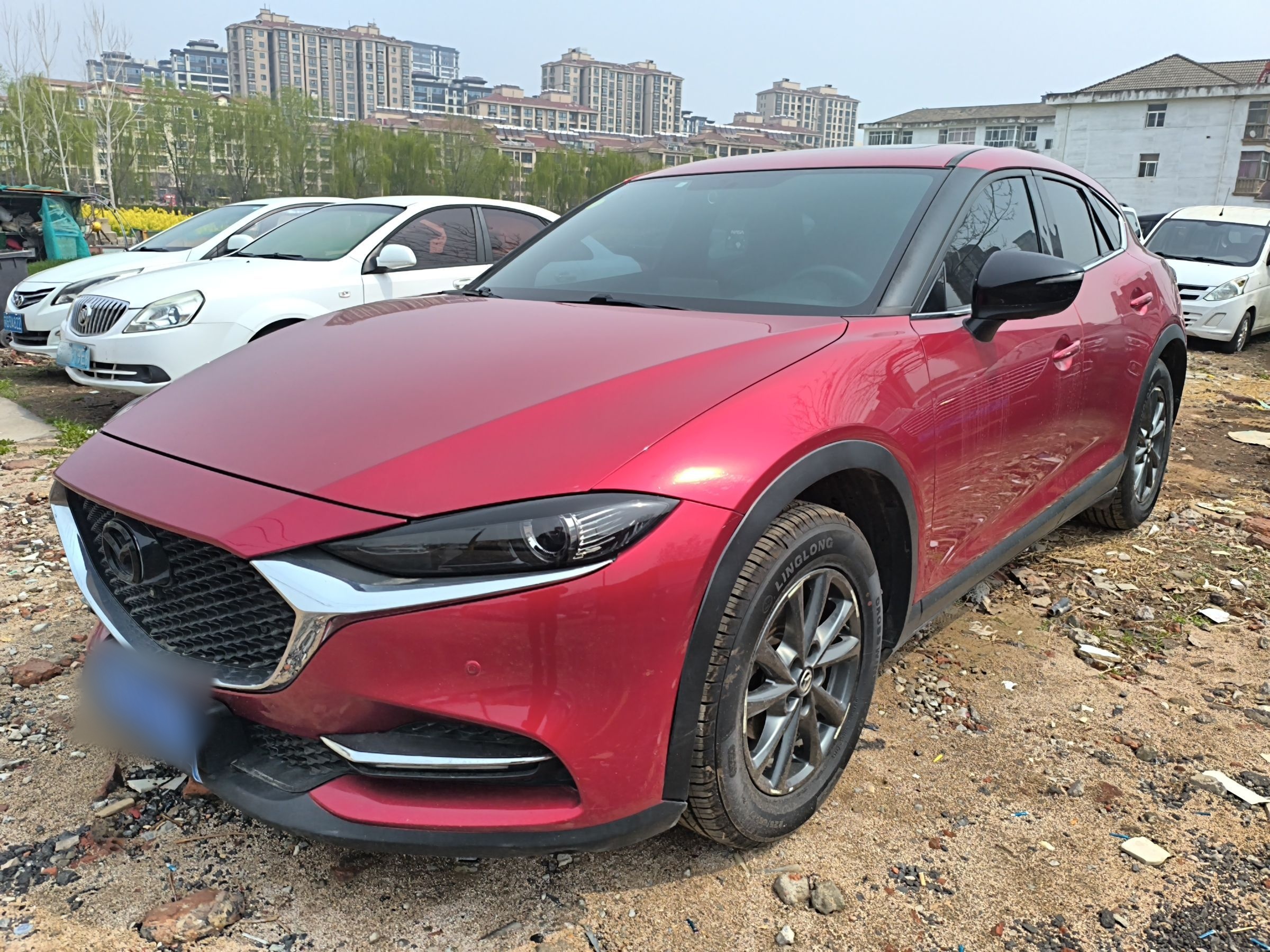 Parte inferior delantera