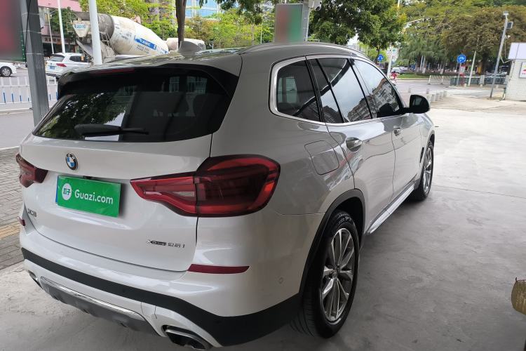 Used BMW X3 2020 xDrive25i Luxury Package Rear Right 45 Deg