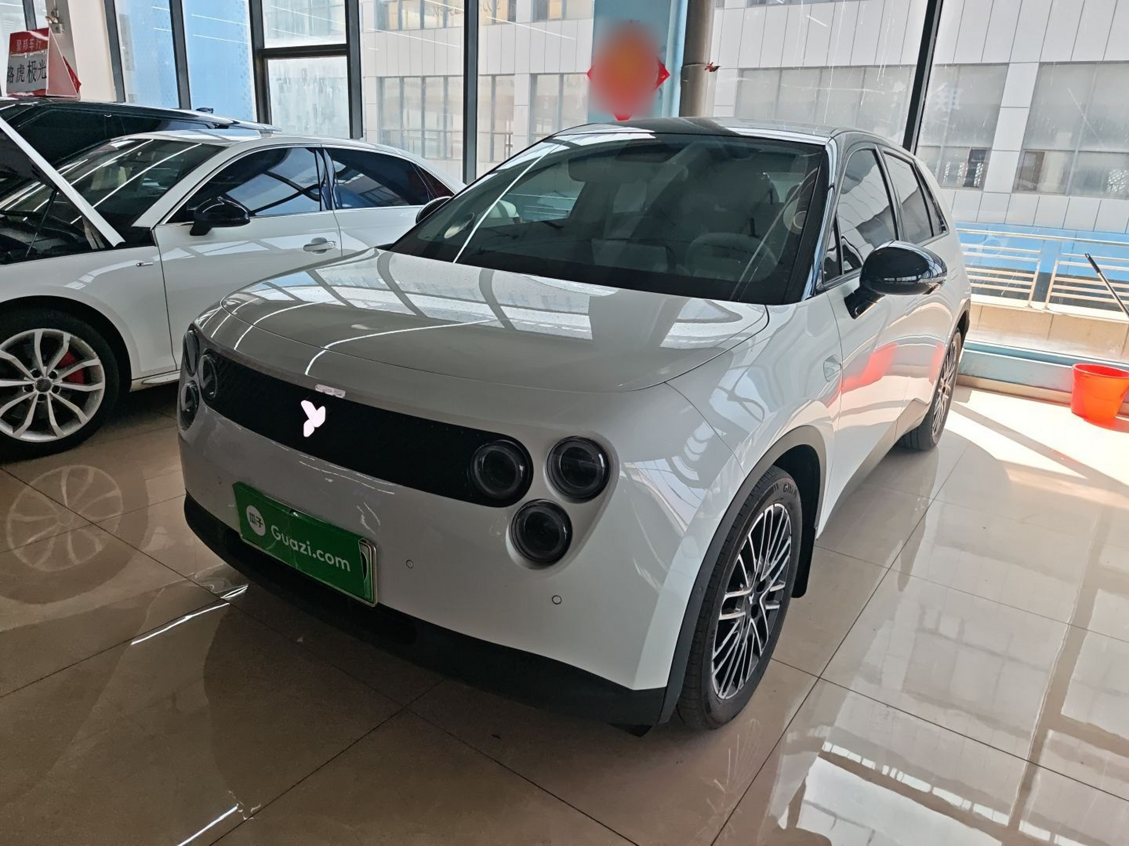 تحت مقدمة السيارة