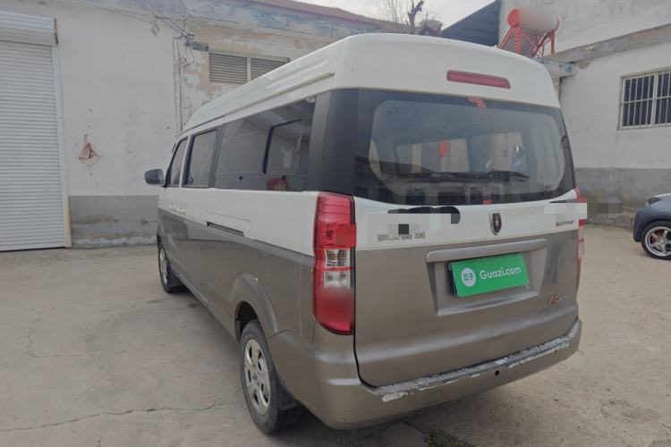 Used Jinbei New Hiace X30L 2021 1.5L Wealth Edition Bus Non-Air-Conditioned China VI Standard SWC15M Rear Left 45 Deg