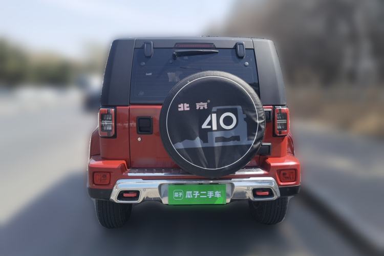 Used BAIC Off-Road BJ40 2019 2.0T Automatic Four-Wheel Drive Urban Hunter Edition Flagship Model China V Emission Standard Rear
