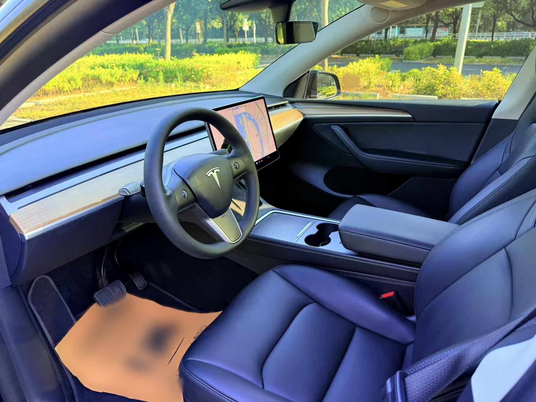 Interior delantero