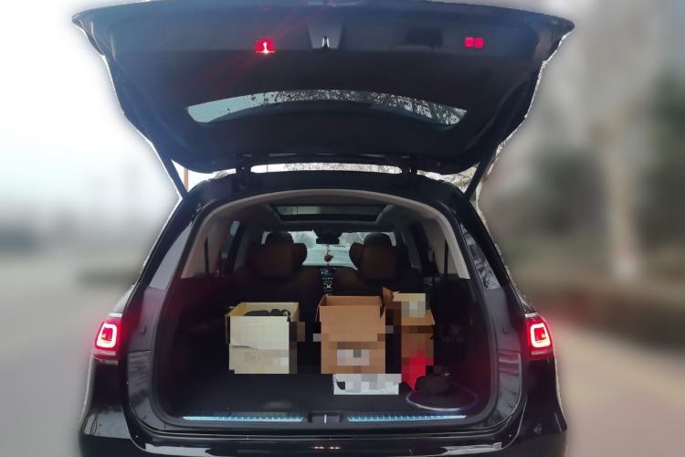 Used Mercedes-Benz GLS 2021 GLS 450 4MATIC Stylish Model Trunk