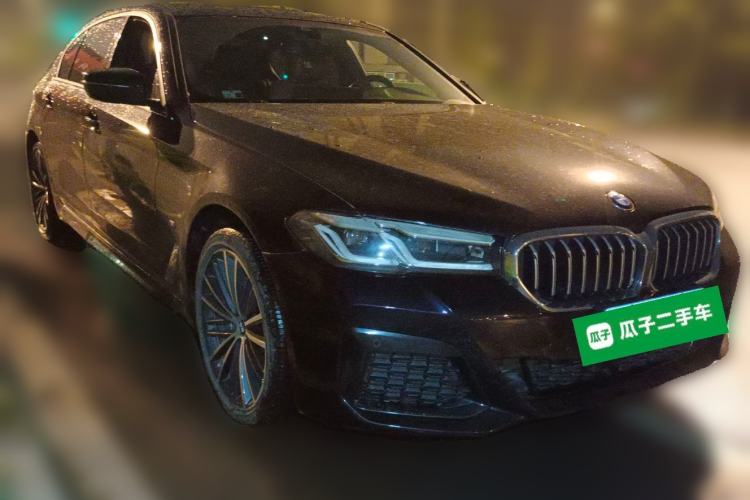 Used BMW 5 Series 2023 530Li Leading Model M Sport Package Front Right 45 Deg