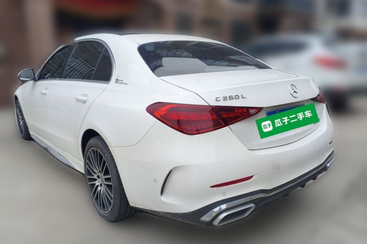 Used Mercedes-Benz C-Class 2023 Restyled C 260 L Sport Edition Rear Left 45 Deg