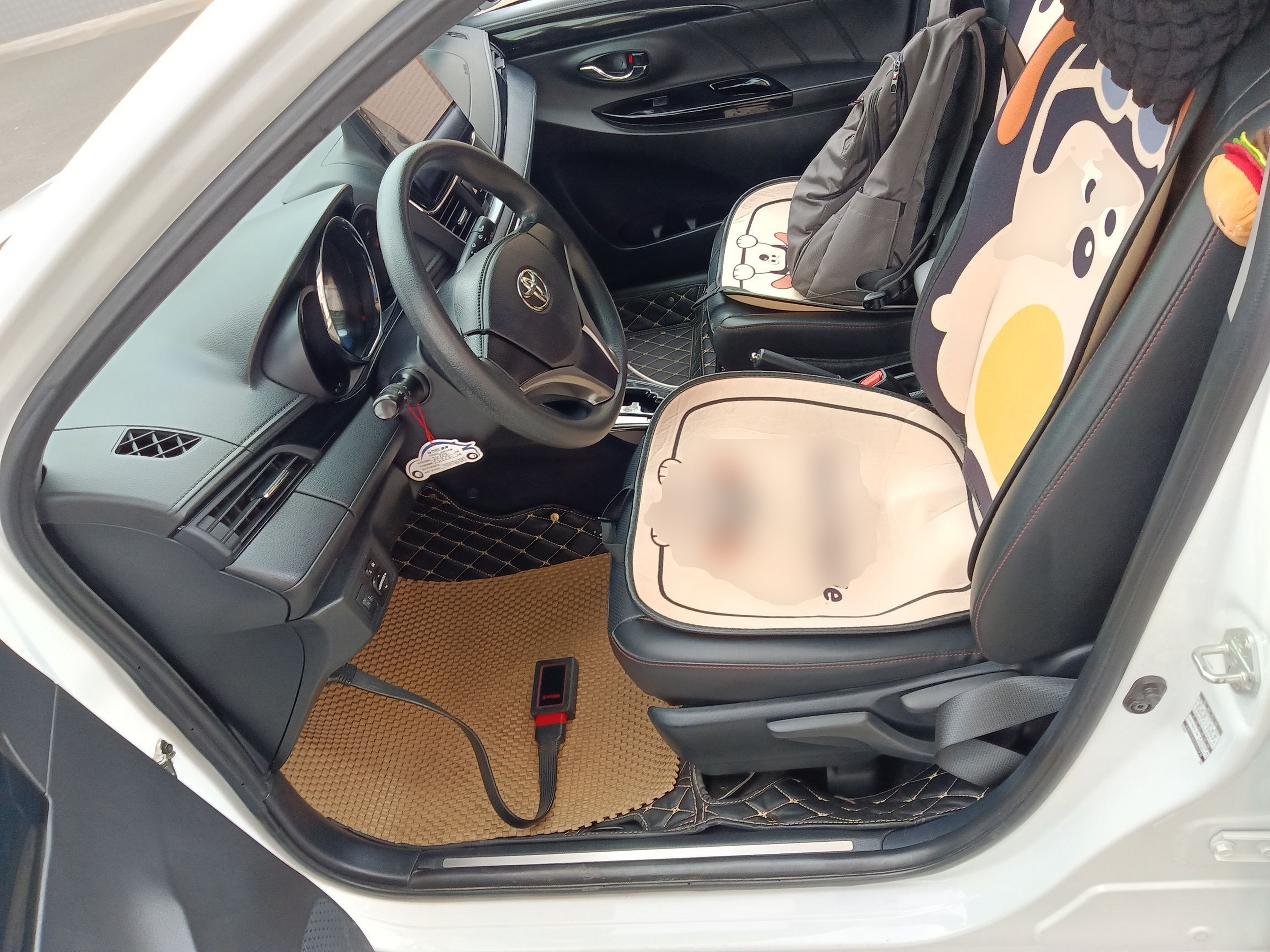 Avant de la voiture