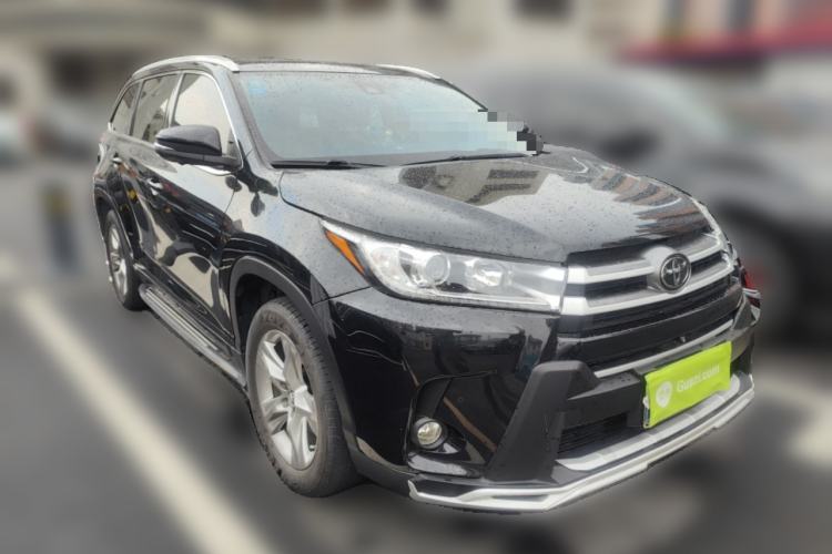 Used Toyota Highlander 2018 2.0T Four-Wheel Drive Luxury Version 7 Seats China VI Standard Front Right 45 Deg