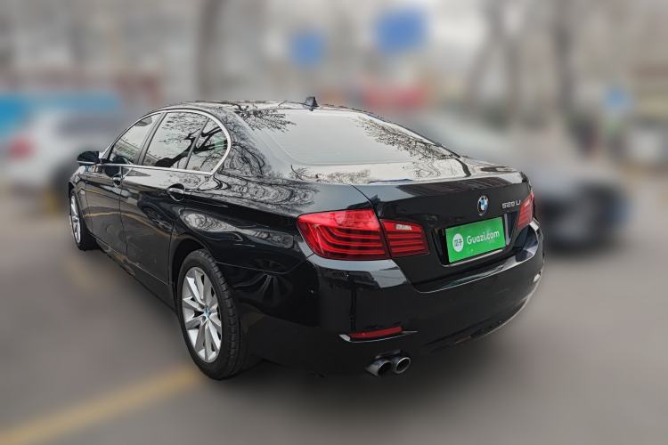 Used BMW 5 Series 2014 528Li Leading Model Rear Left 45 Deg