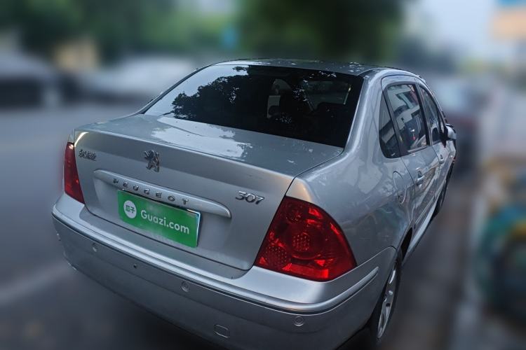 Used Peugeot 307 2010 Sedan 1.6L Automatic Comfort Edition Rear Right 45 Deg