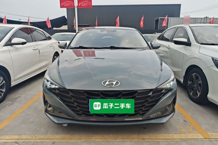 Used Hyundai Elantra 2021 1.5L CVT LUX Prestige Edition Front