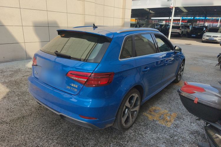 Used Audi A3 2020 Sportback 35 TFSI Sporty Model China VI Rear Right 45 Deg