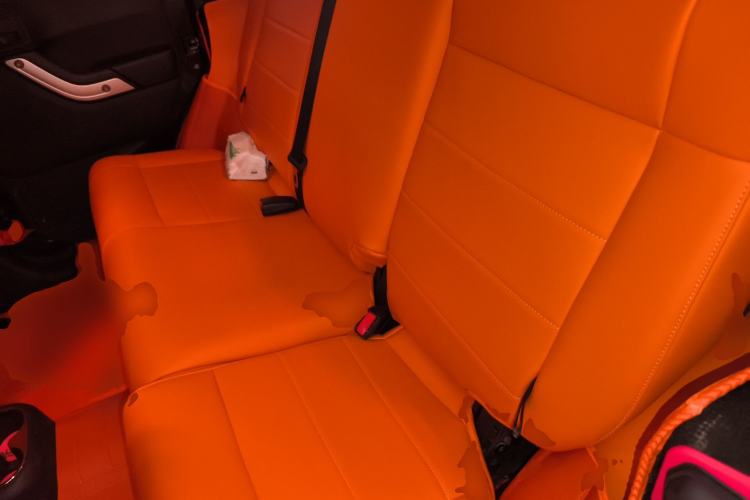 Used Jeep Wrangler 2011 3.8L Sahara Four-Door Edition Left Rear Seat