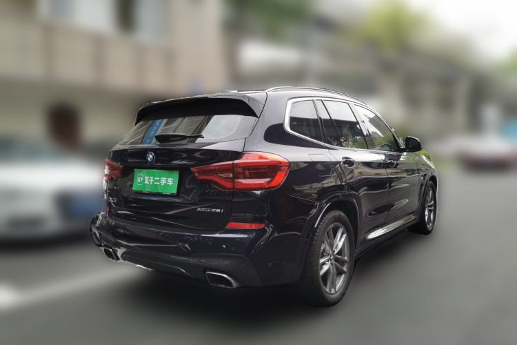 Used BMW X3 2020 xDrive25i M Sport Package Rear Right 45 Deg