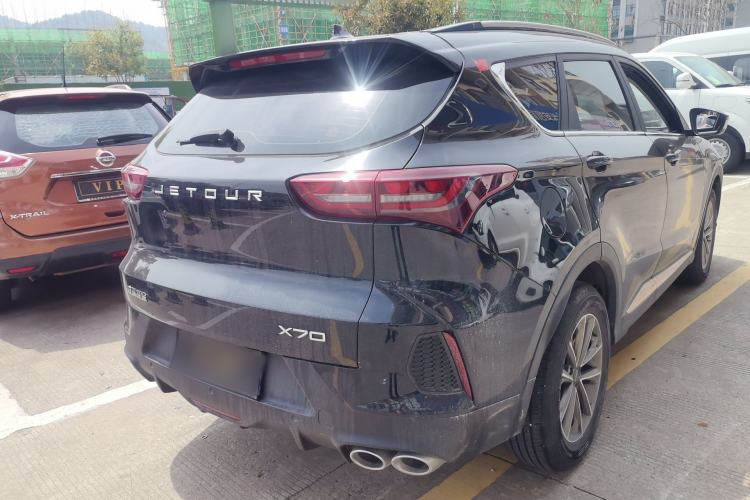 Used JETOUR X70 2024 1.5T DCT Glory PRO 5-Seater Rear Right 45 Deg