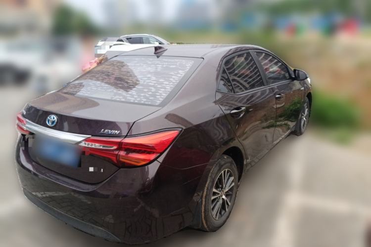 Used Toyota Levin 2017 Revised Dual-Engine 1.8H GS E-CVT Elite Sunroof Version China V Standard Rear Right 45 Deg