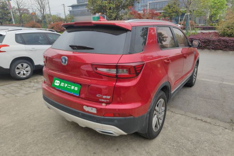 Used CHANGAN CS55 2018 1.5T Manual Colorful Model China V Standard Rear Right 45 Deg