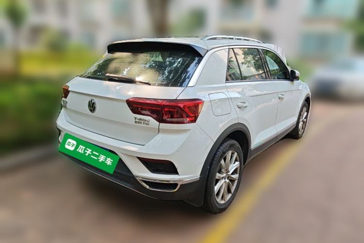 Used Volkswagen T-ROC 2018 230TSI DSG Two-Wheel Drive Advanced Version China V Standard Rear Right 45 Deg
