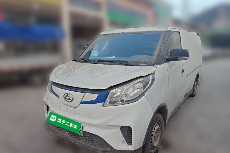 Used SAIC MAXUS EV30 2019 City Logistics Vehicle Fast Delivery Version Long Wheelbase Mengguli 35 kWh