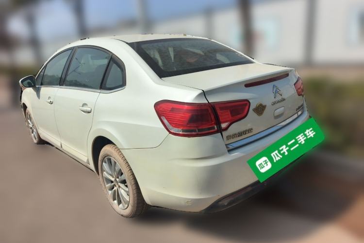 Used Citroen C-Quatre 2013 Sedan 1.6L Manual - Prestige Model Rear Left 45 Deg