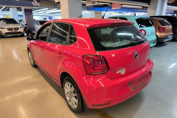 Used Volkswagen Polo 2014 1.6L Automatic Comfort Edition Rear Left 45 Deg