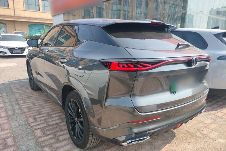 Used CHANGAN UNI-Z New Energy 2024 Blue Whale Smart Electric iDD 125km Leading Model Rear Left 45 Deg